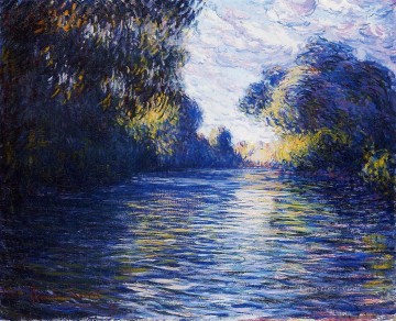  Manan Pintura - Mañana en el Sena 1897 Paisaje de Claude Monet